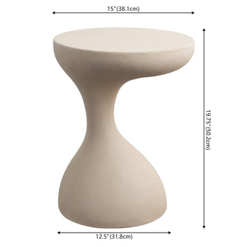 Boracay Modern Minimalist Indoor/Outdoor Resin Drink Table